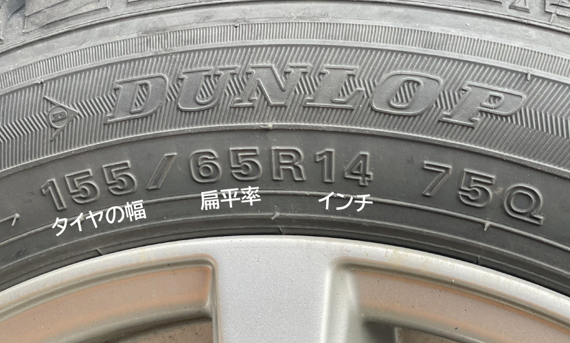 タイヤサイズ見方・読み方とは!?富山県砺波市の会員制複合施設サンタスのタイヤ交換。