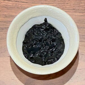 ○○産の黒作り。富山県砺波市の定食・居酒屋サンタス食堂のフードメニュー。