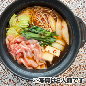 ブタ鍋。富山県砺波市の定食・居酒屋サンタス食堂のフードメニュー。