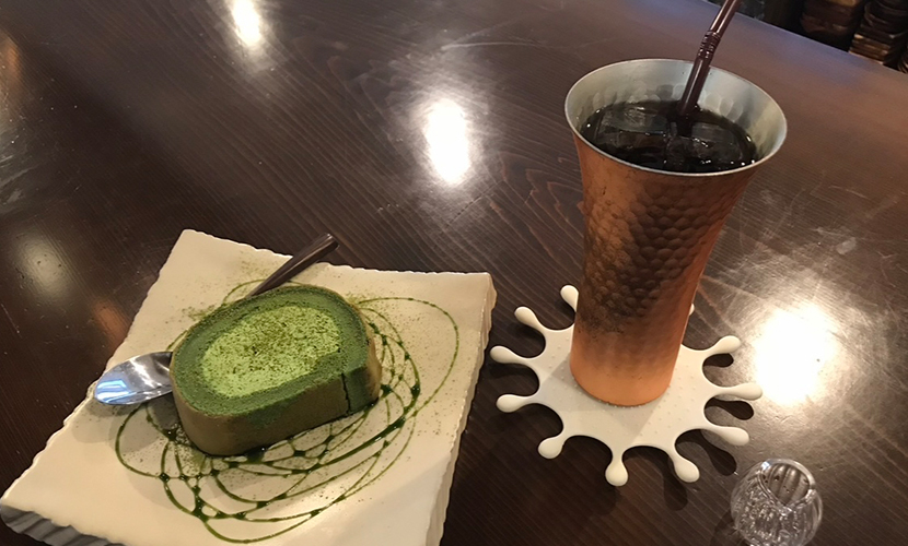 高岡の喫茶店「珈琲パーラーP.berry」。スイーツ。