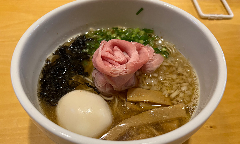 射水市。火曜日限定。中華そばげんじ。煮干し中華そば。