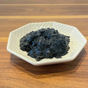 黒作り。富山県砺波市の定食・居酒屋サンタス食堂のフードメニュー。